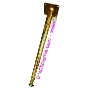 Kulfi Leg (Flat Base) Golden- 16"