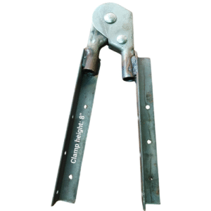Clamp height 8"